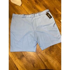 Walter Hagen Perfect 11 Golf Shorts Size 50 Big & Tall‎ Blue 10" Inseam